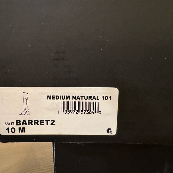 Nine West Barret Over the Knee Boots - Size 10 Medium Natural - Picture 2 of 4